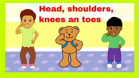 Head shoulders knees and toes song - Head, Shoulders, Knees & Toes Popular Children's song for kids, Exercise nursery rhyme by Patty Shukla and purchase DVD online http://www.pattysprimarysongs....